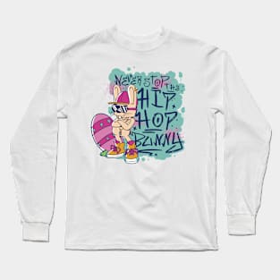 Hip Hop Bunny   P R t shirt Long Sleeve T-Shirt